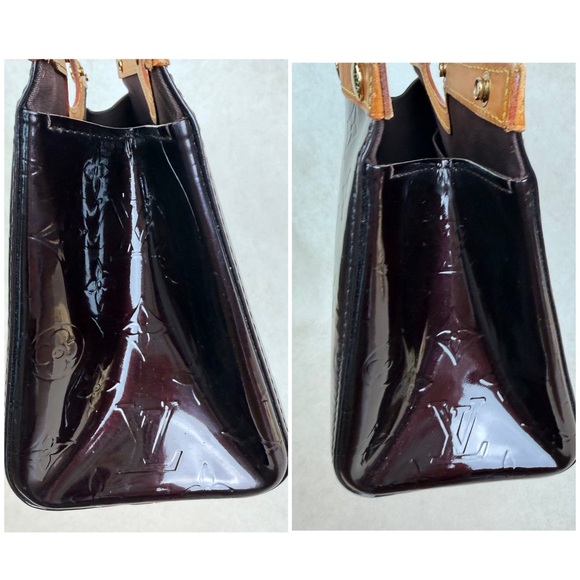 Louis Vuitton Vernis Roxbury Drive Amarante Patent Leather Shoulder Bag - Picture 11 of 16